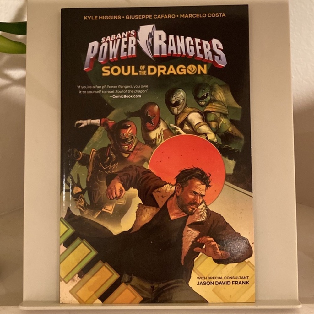 Power Rangers Soul of Dragon a solo Old man Tommy Tale TPB
